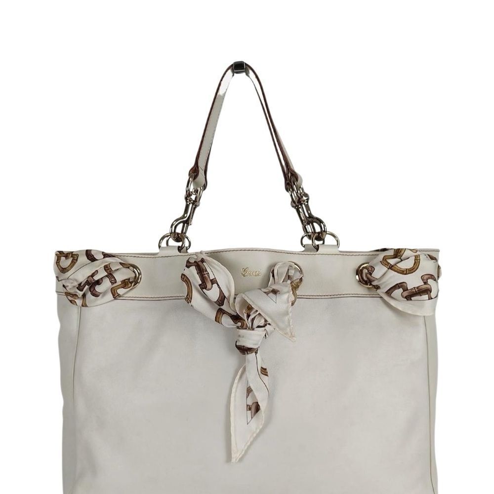 Gucci Positano white tote bag - Picture 3 of 10